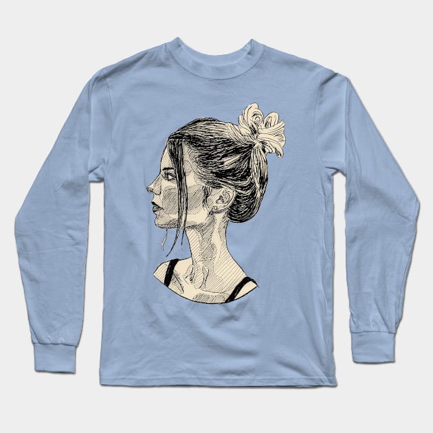 Pretty woman Long Sleeve T-Shirt by Salvastore 